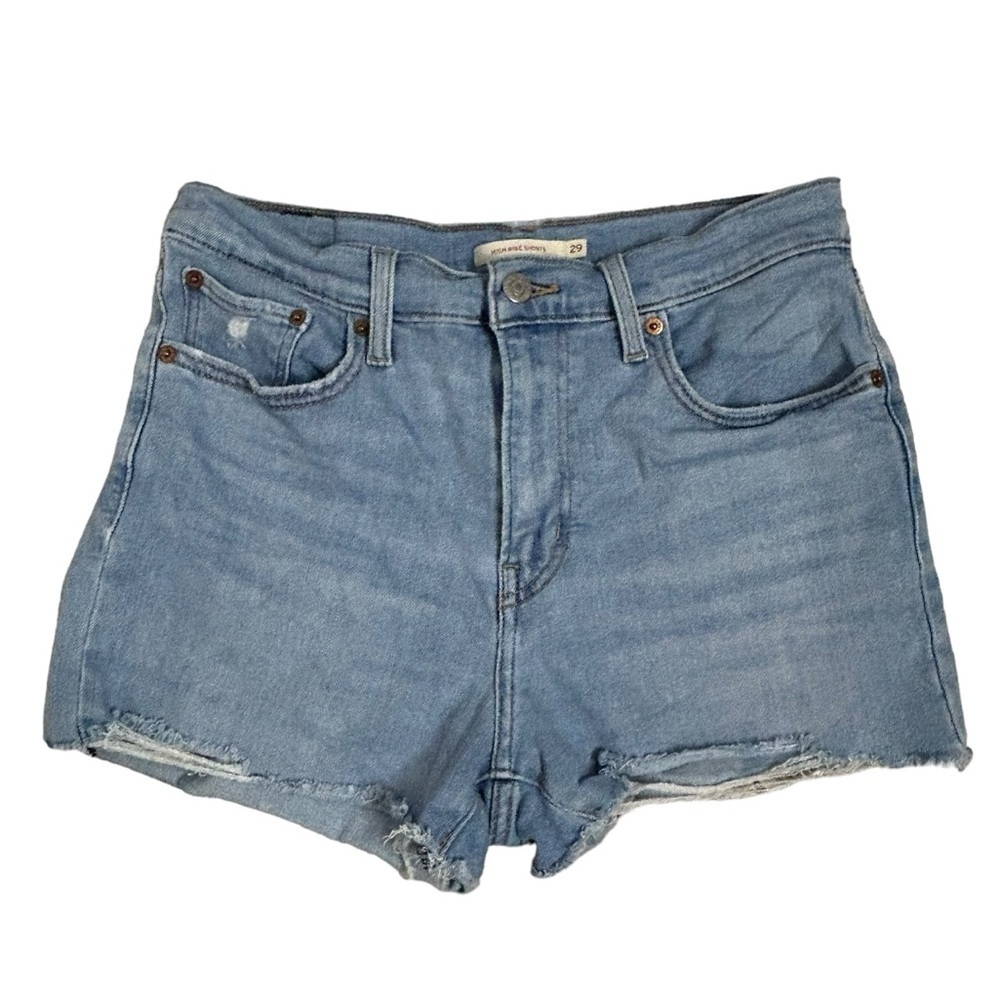 Levi’s High Rise Jean Shorts
